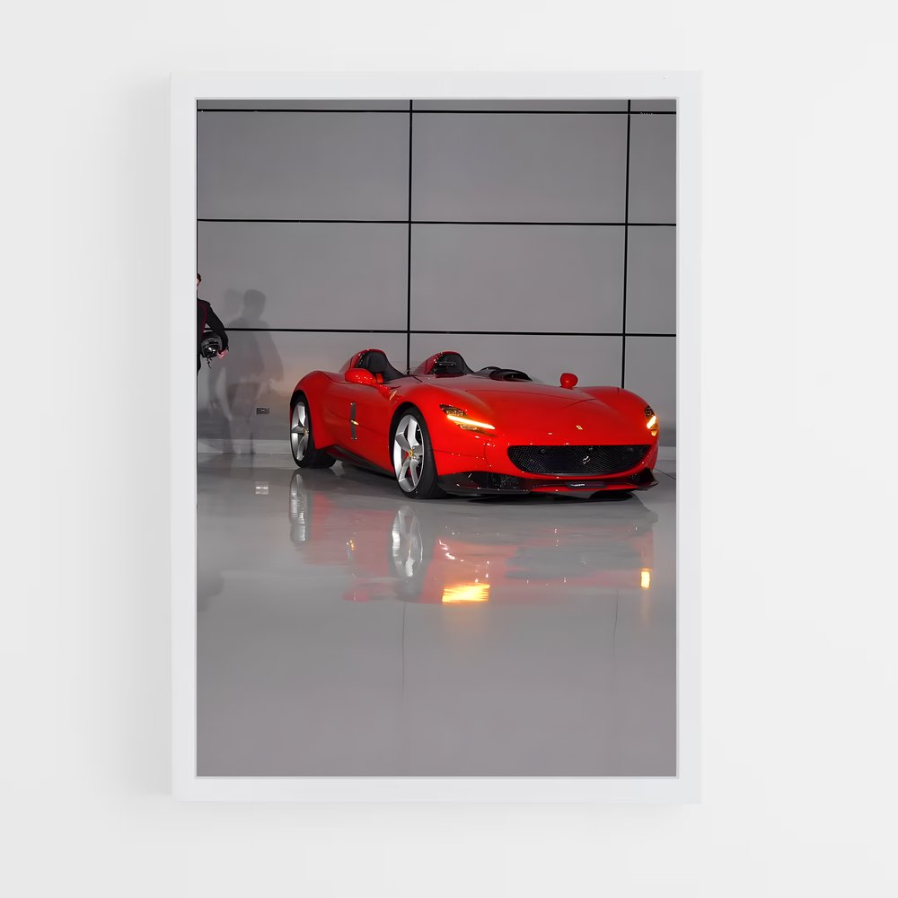 Poster Drive Passion – affiche Ferrari (vue 3)
